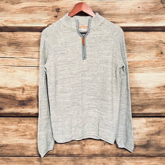 Carbon2Cobalt Knit 1/4-Zip Sweater - Picture 1 of 5
